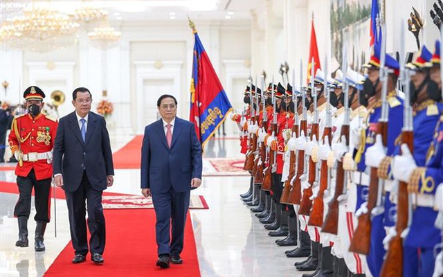 Củng cố tình hữu nghị với Campuchia; khẳng định vị thế quan trọng của Việt Nam trong khu vực - Ảnh 1.