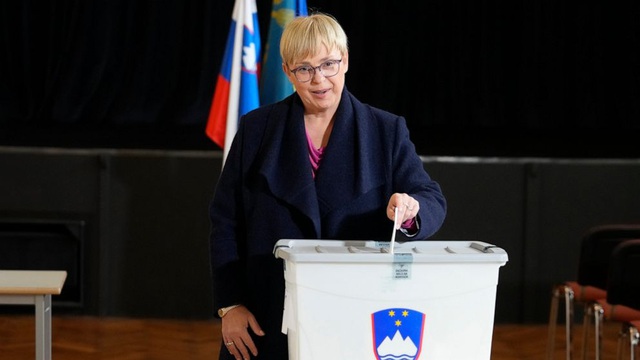 Slovenia có nữ Tổng thống đầu tiên - Ảnh 1.