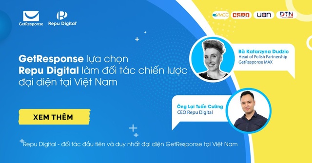 GetResponse lựa chọn Repu Digital làm đối tác chiến lược, đại diện tại Việt Nam - Ảnh 1.