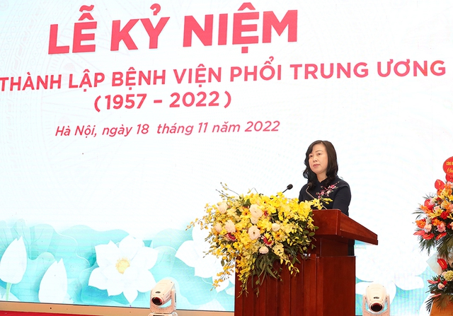 Phát triển Bệnh viện Phổi Trung ương gắn với mục tiêu Vì một Việt Nam không còn bệnh lao  - Ảnh 2.