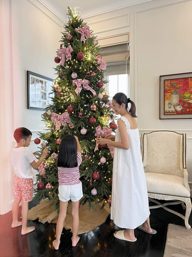 Sao Việt ngày 21/11: Con gái Trương Ngọc Ánh ra dáng mỹ nhân, gia đình Tăng Thanh Hà chuẩn bị đón Noel sớm - Ảnh 3.