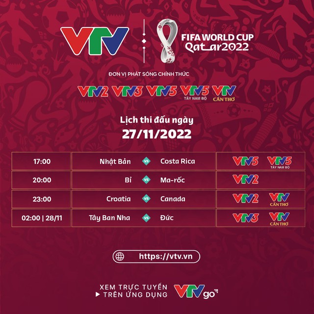 Lịch thi đấu World Cup 2022 hôm nay 27/11: Vé sớm dành cho Bỉ, Nhật Bản? Bò tót đối đầu xe tăng - Ảnh 1.