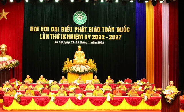 Hôm nay (28/11), hơn 1.000 đại biểu dự Đại hội Đại biểu Phật giáo toàn quốc - Ảnh 1.