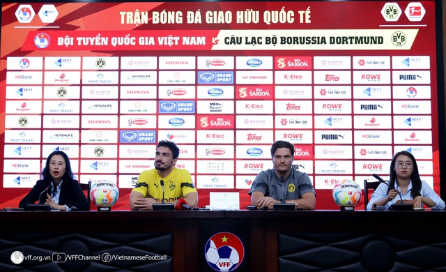 Họp báo trước trận giao hữu giữa ĐT Việt Nam và CLB Borussia Dortmund - Ảnh 3.