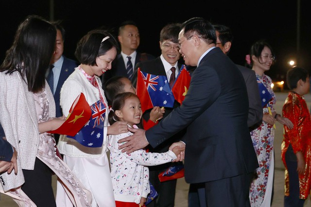 Chủ tịch Quốc hội Vương Đình Huệ bắt đầu thăm chính thức Australia - Ảnh 8.