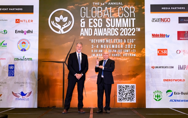 Vinamilk được vinh danh với các giải thưởng lớn trong Hội nghị CSR và ESG toàn cầu 2022 - Ảnh 1.