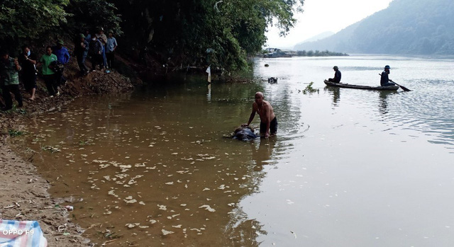 Tuyên Quang: Tìm thấy thi thể nạn nhân mất tích trong vụ lật đò trên sông Lô - Ảnh 1.