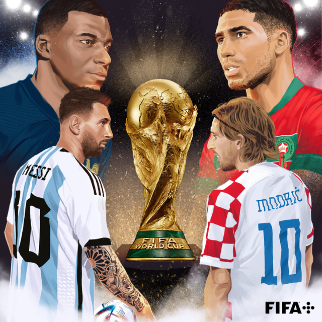 Lịch thi đấu và trực tiếp bán kết FIFA World Cup 2022: Argentina vs Croatia, Pháp vs Ma-rốc - Ảnh 2.