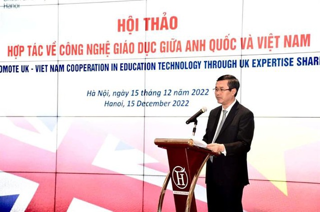 Việt Nam và Vương quốc Anh thúc đẩy hợp tác công nghệ giáo dục - Ảnh 1.