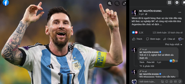 Sao Việt xôn xao vì Messi và Argentina - Ảnh 5.