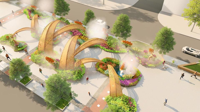 Tết 2023, đường hoa Nguyễn Huệ sẽ có cầu kính dài 40m - Ảnh 5.