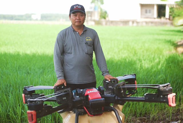 Drone XAG cùng nông dân trồng lúa Việt Nam gia tăng thu nhập - Ảnh 2.