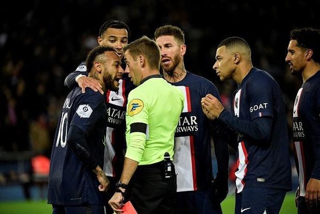 Neymar nhận thẻ đỏ, Mbappe giúp PSG thắng kịch tính Strasbourg - Ảnh 4.