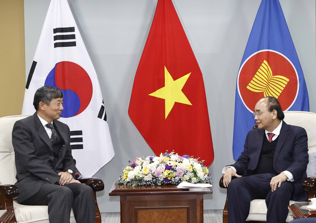 Chủ tịch nước Nguyễn Xuân Phúc tiếp các tổ chức hữu nghị, hợp tác Hàn – Việt - Ảnh 1.