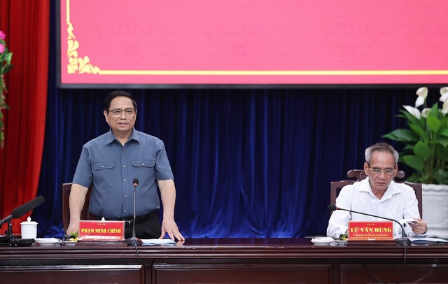 Thủ tướng Phạm Minh Chính: Bạc Liêu thực hiện phát triển xanh, phát triển nhanh, bền vững - Ảnh 2.