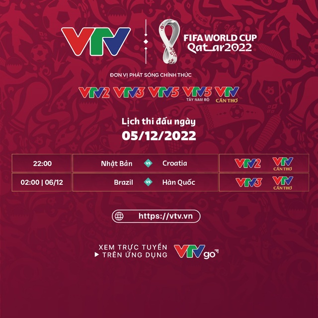 Nhật Bản vs Croatia: Niềm tự hào bóng đá châu Á | 22h00 hôm nay trực tiếp trên VTV2 và VTV Cần Thơ      - Ảnh 2.