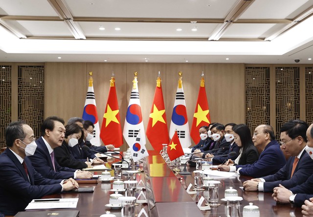 Tuyên bố chung Việt Nam - Hàn Quốc về quan hệ Đối tác chiến lược toàn diện - Ảnh 2.