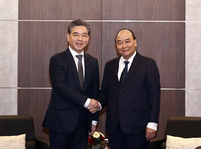 Chủ tịch nước tiếp lãnh đạo các tập đoàn hàng đầu Hàn Quốc - Ảnh 3.
