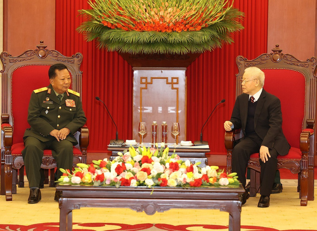 Tổng Bí thư: Việt Nam - Lào không chỉ là hai nước láng giềng mà còn là đồng chí, anh em thân thiết - Ảnh 2.