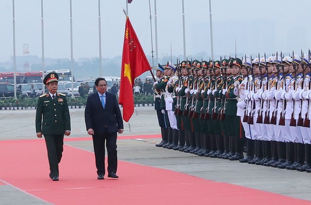 Thủ tướng Phạm Minh Chính: Chính sách quốc phòng của Việt Nam là vì hòa bình, tự vệ, vì nhân dân - Ảnh 1.