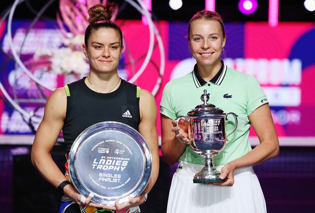 Anett Kontaveit vô địch giải quần vợt nữ tại St.Petersburg - Ảnh 1.
