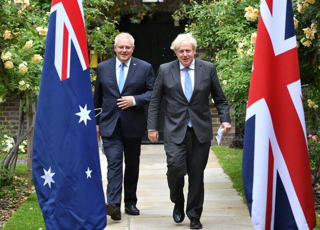 Thủ tướng Anh - Australia nhấn mạnh tầm quan trọng của quyền và tự do hàng hải ở Biển Đông - Ảnh 1.
