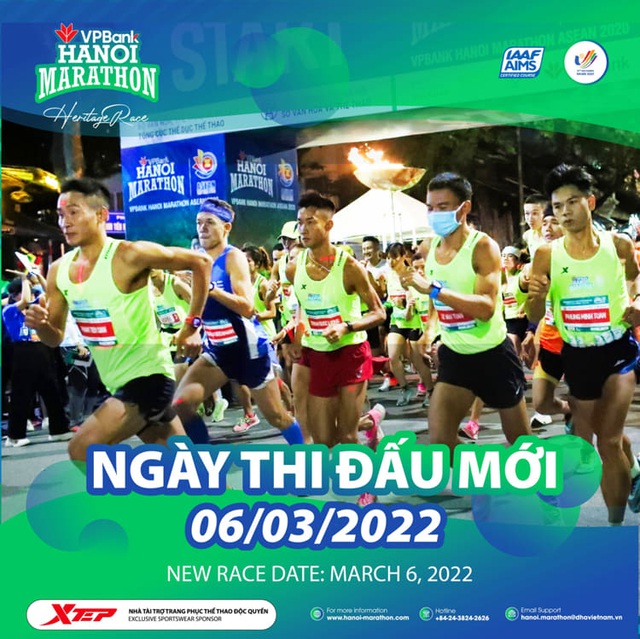 Giải VPBank Hanoi Marathon 2021 thay đổi phương án tổ chức hợp với tình hình mới  - Ảnh 1.