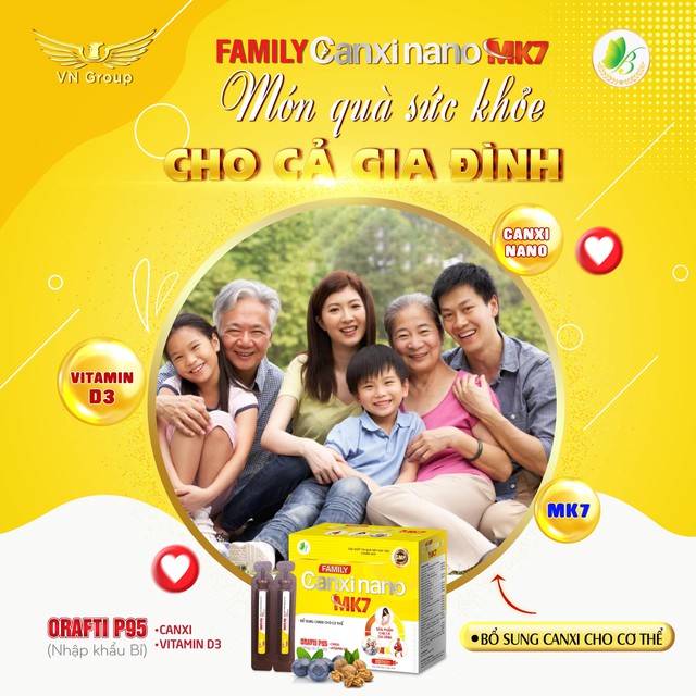 Family Canxi Nano MK7 – Đột phá bổ sung canxi giúp tăng chiều cao - Ảnh 3.