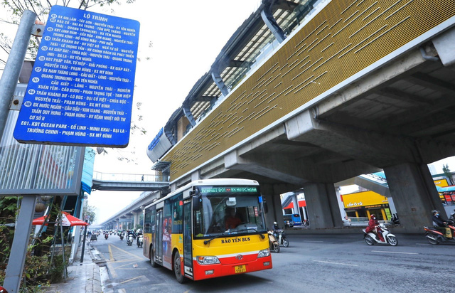 Xe bus Hà Nội hoạt động 100% công suất - Ảnh 6.
