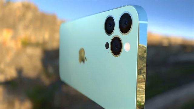 iPhone 14 Pro lộ diện thiết kế xanh mint độc lạ? - Ảnh 1.