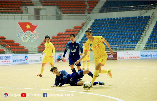Thái Sơn Nam Quận 8 lên ngôi vô địch giải futsal nữ VĐQG 2022 - Ảnh 1.