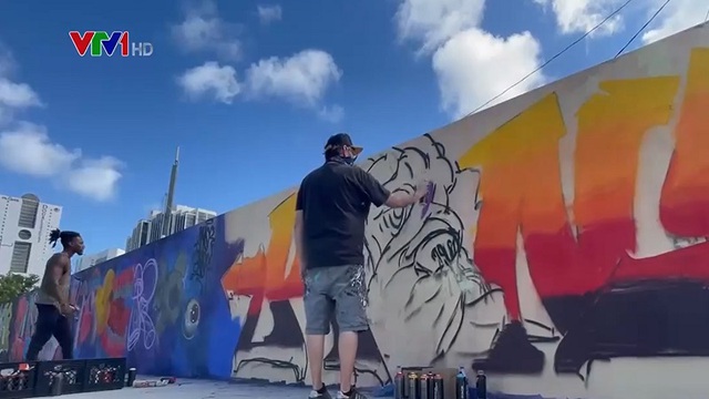 Ấn tượng nghệ thuật đường phố ở Miami - Ảnh 1.