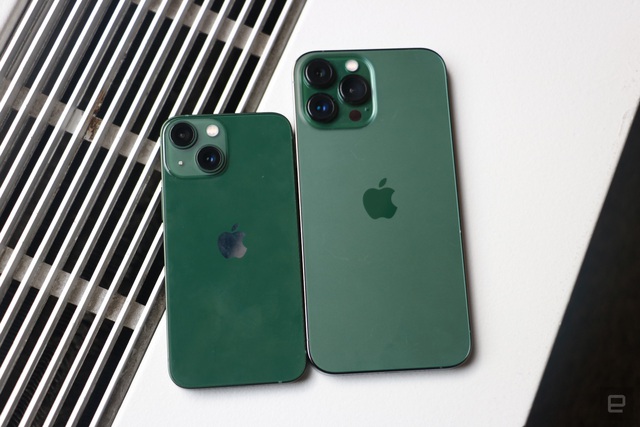 Trên tay iPhone 13 và iPhone 13 Pro phiên bản màu xanh lá - Ảnh 5.