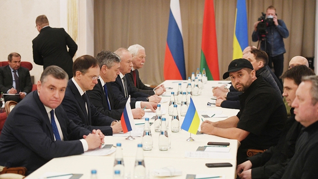 Nga và Ukraine tiến hành vòng đàm phán thứ tư - Ảnh 1.