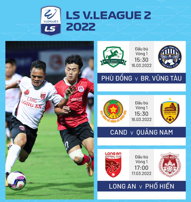 Đá bù vòng 1 LS V.League 2-2022: Chờ đợi bất ngờ… - Ảnh 1.