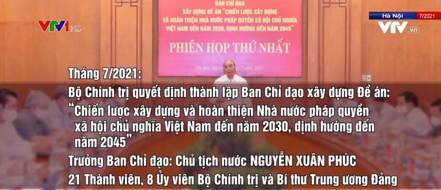 Tiếp tục hoàn thiện Nhà nước pháp quyền xã hội chủ nghĩa - Ảnh 1.