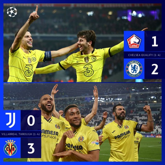 UEFA Champions League Results |  Juventus lost heavily, Chelsea went upstream impressively - Photo 1.