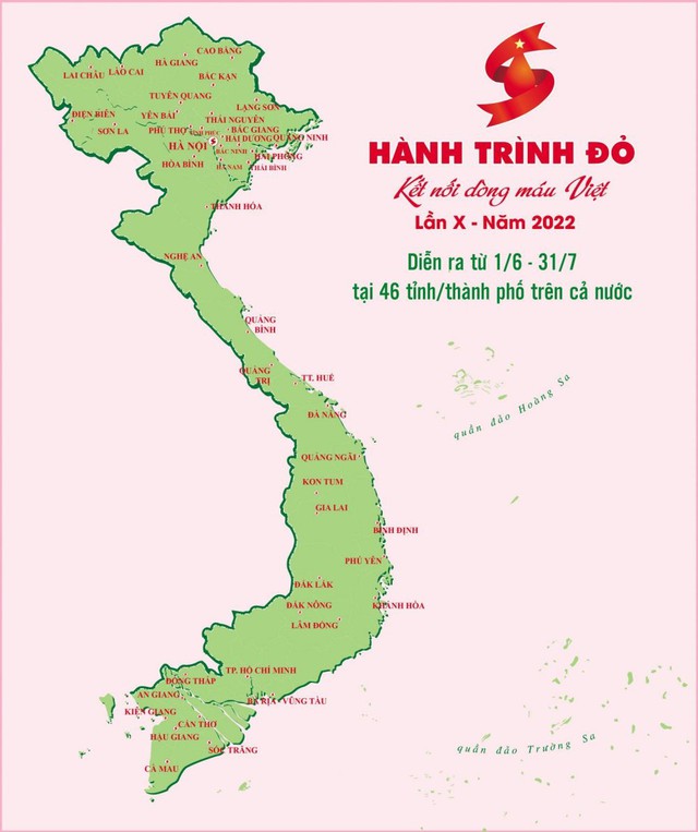 46 địa phương sẵn sàng tham gia Hành trình Đỏ 2022 - Ảnh 1.