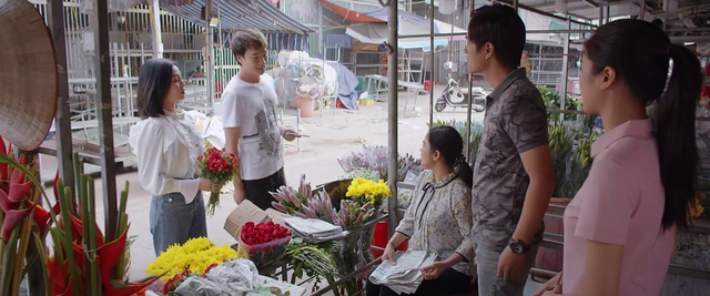 The way to the flower land - Episode 12: The way to test Nghia's reaction in front of Thanh - Photo 1.