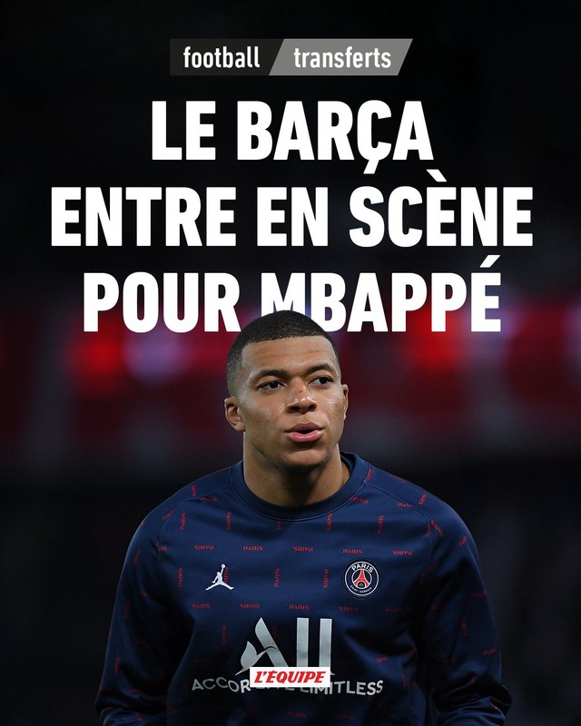 SURPRISE: Barcelona jumped into the competition for Kylian Mbappe's signature - Photo 1.