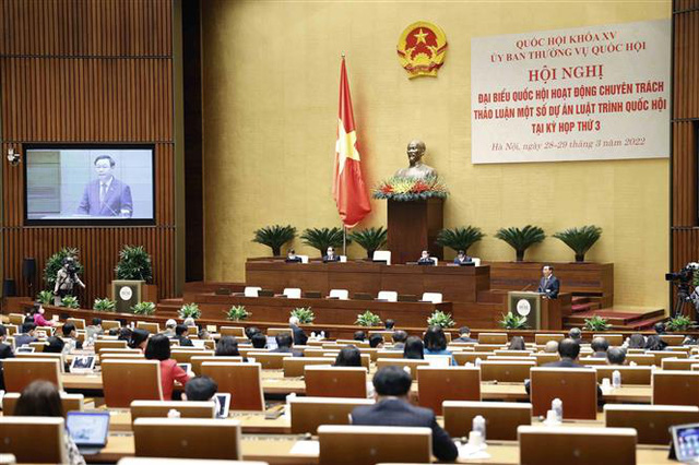 Tổng Bí thư Nguyễn Phú Trọng dự Hội nghị đại biểu Quốc hội chuyên trách - Ảnh 5.