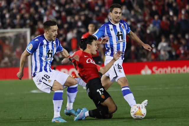 Real Sociedad vượt qua Mallorca trên sân khách - Ảnh 2.