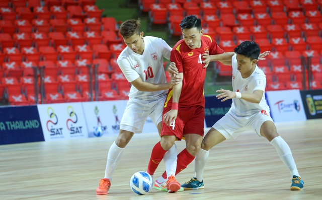 ĐT Futsal Việt Nam hướng đến chiến thắng ở trận tranh hạng 3 AFF Cup 2022 - Ảnh 1.