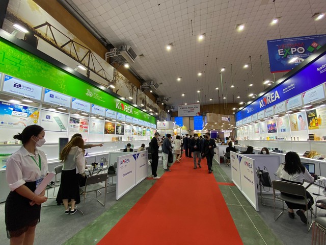 VTVcab supports Korean businesses to participate in VIETNAM EXPO 2022 - Photo 2.