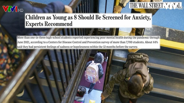 American expert: Children aged 8 and over need to be tested for anxiety - Photo 1.
