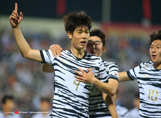 U23 Việt Nam 1 - 1 U20 Hàn Quốc: Cữ dượt hữu ích cho SEA Games 31 - Ảnh 1.
