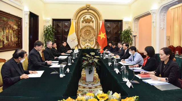 Thúc đẩy quan hệ Việt Nam - Vatican phát triển - Ảnh 2.
