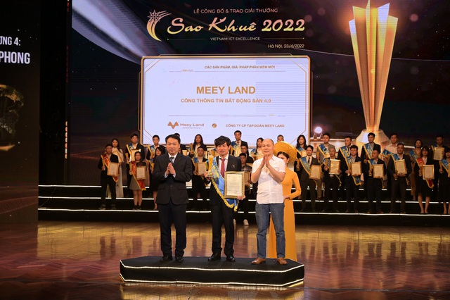 Hạng mục “Sản phẩm, giải pháp phần mềm mới” của Sao Khuê 2022 gọi tên Meey Land - Ảnh 2.