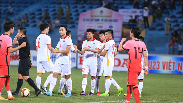 The strongest squad of U23 Vietnam won close to U20 Korea - Photo 2.