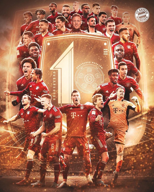 Bayern Munich won the Bundesliga for the 10th time in a row - Photo 4.